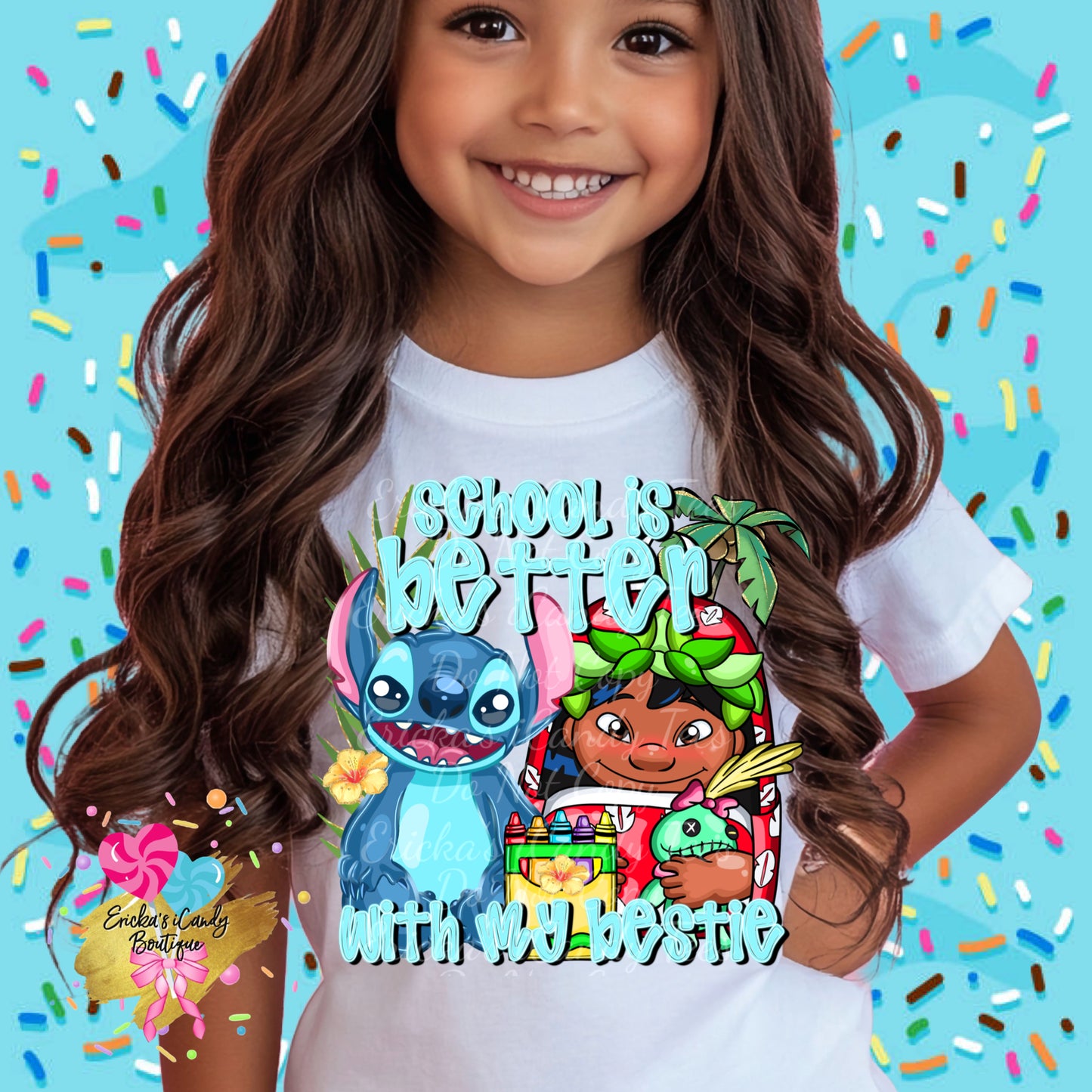 School Is Better With My Bestie- Kids & Adult Apparel