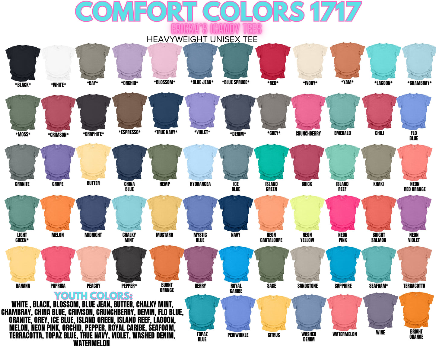 Fab 5 Watercolor - Tees & Sweatshirts