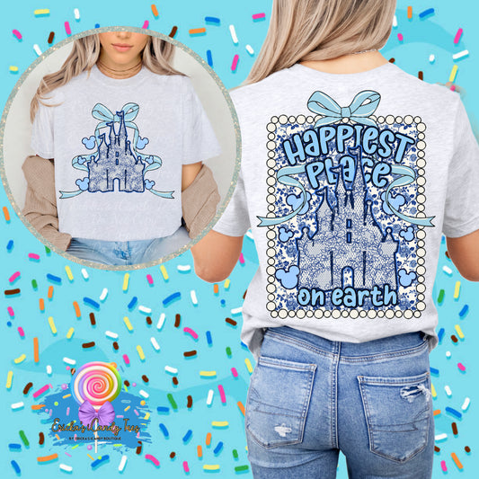 Happiest Place On Earth - Front & Back Tees & Sweatshirts