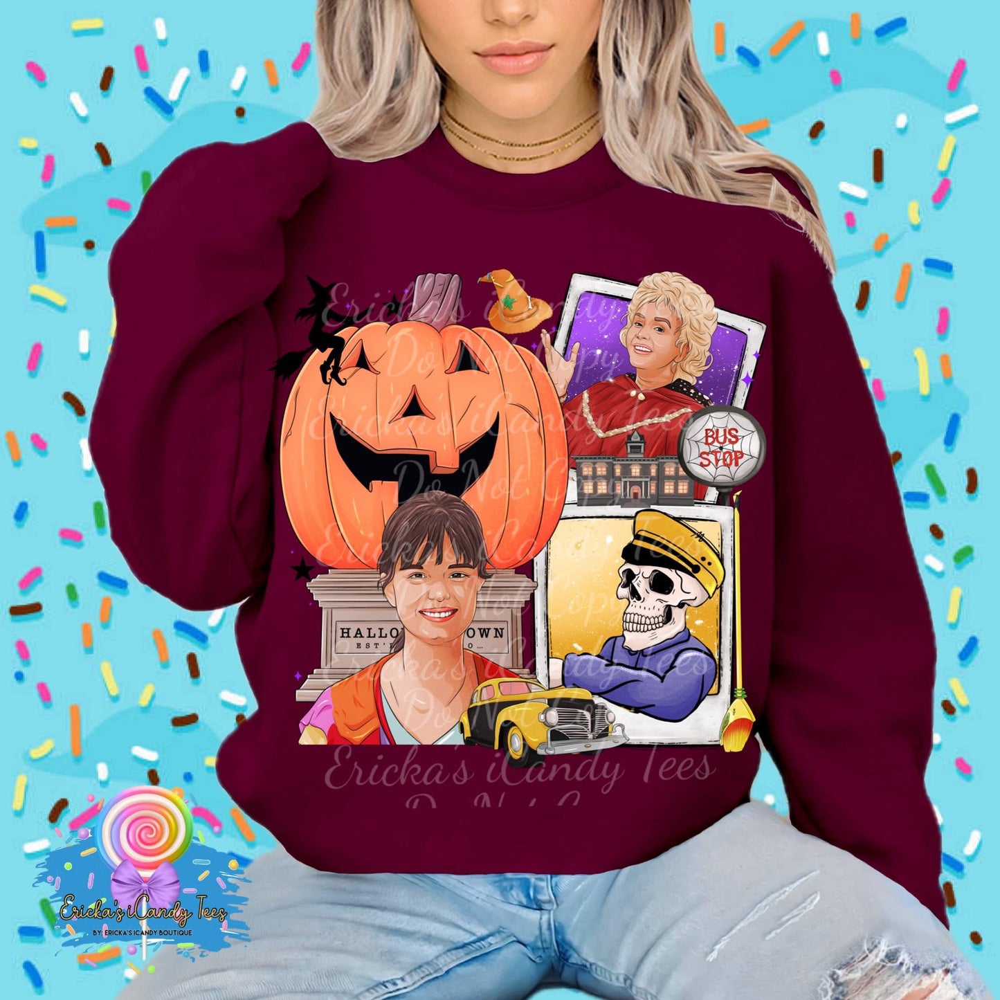 Halloweentown Polaroid - Kids & Adult Apparel