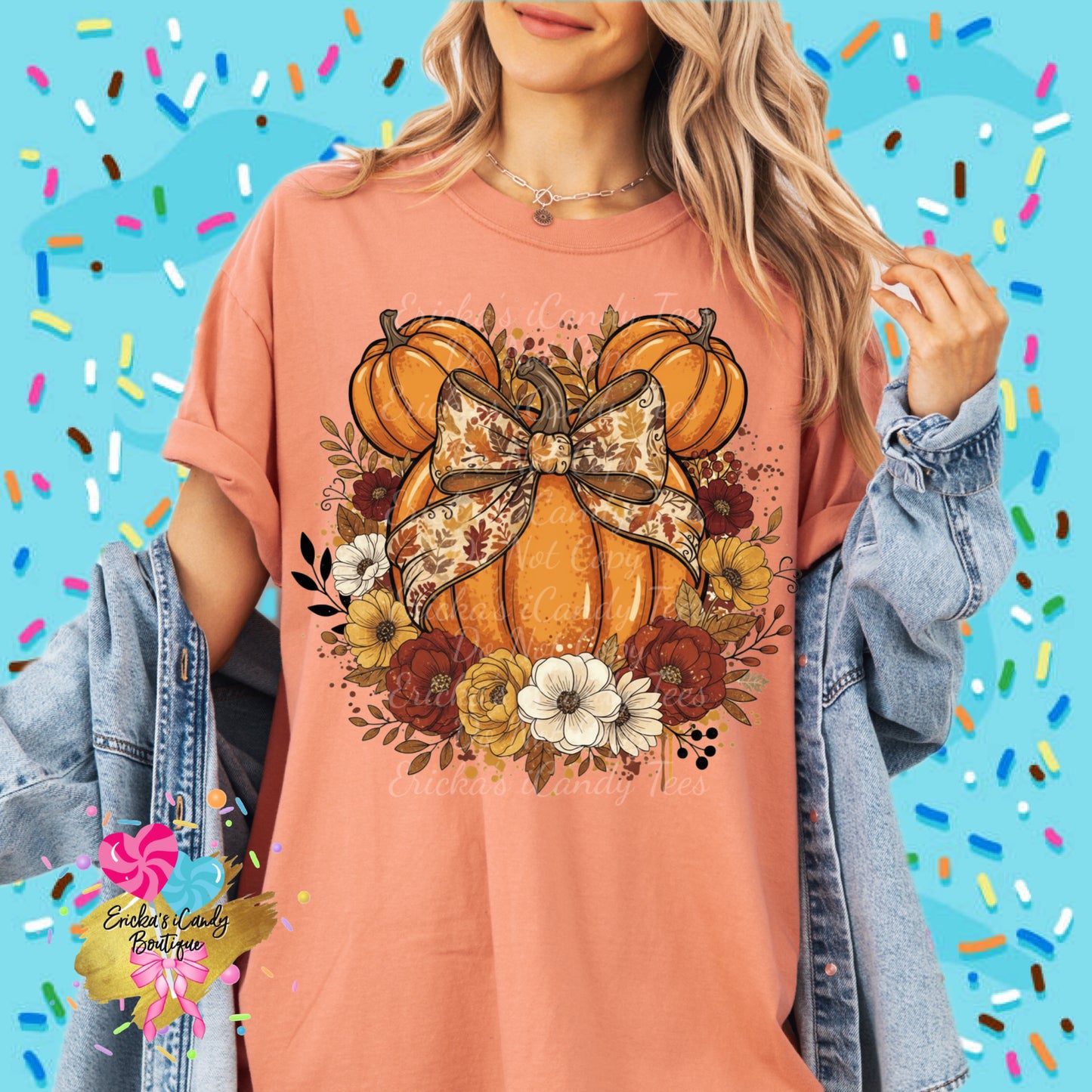 Mouse Pumpkin Leaves - Kids & Adult Apparel