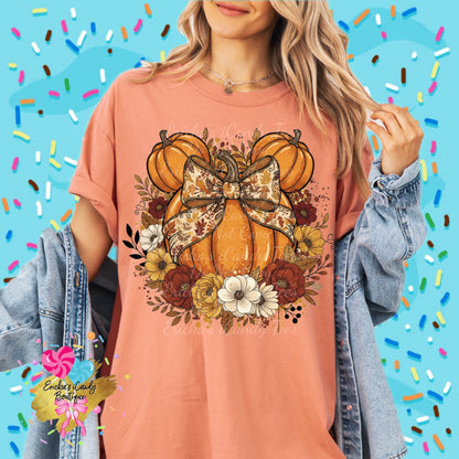 Mouse Pumpkin Leaves - Kids & Adult Apparel