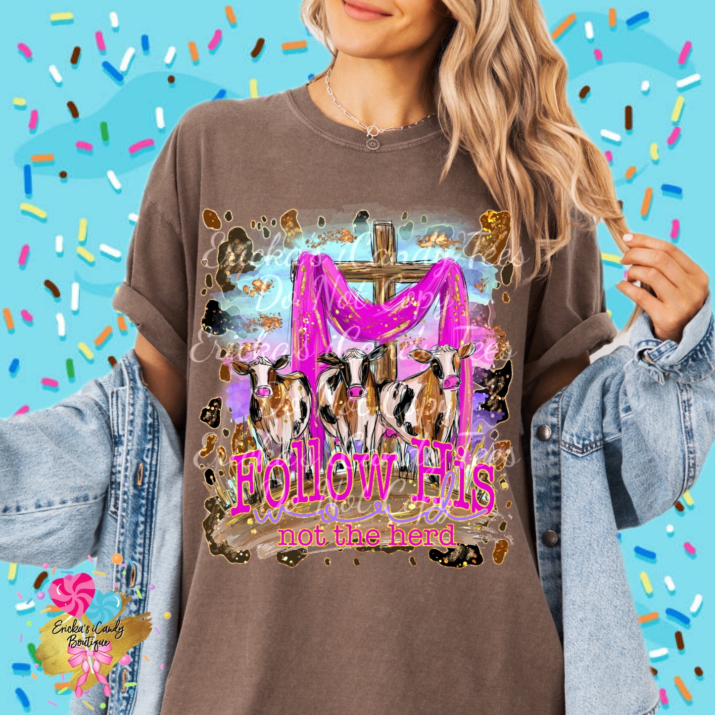 Follow His Word, Not The Herd- Kids & Adult Apparel