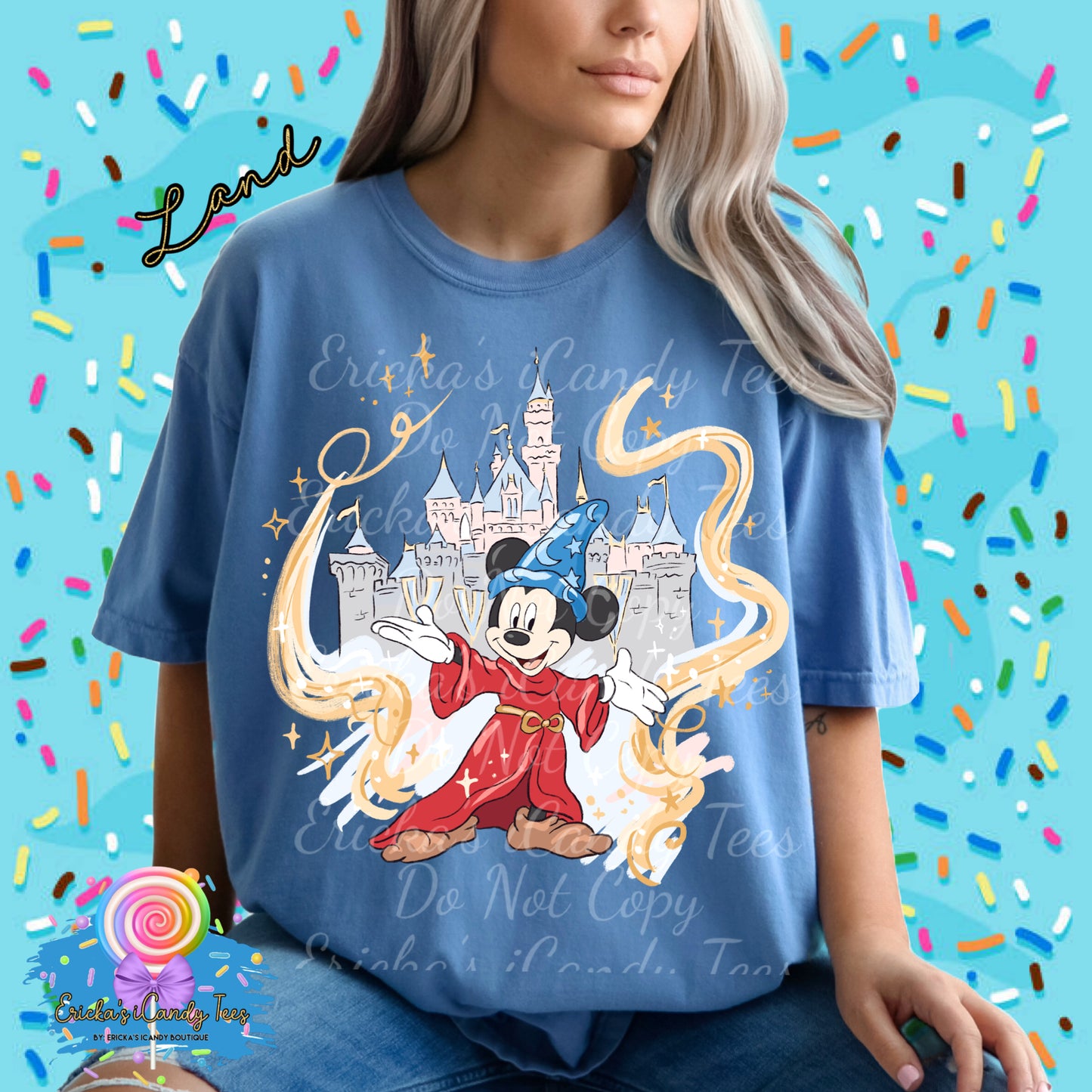 Sorcerer Castle (World or Land)- Kids & Adult Apparel