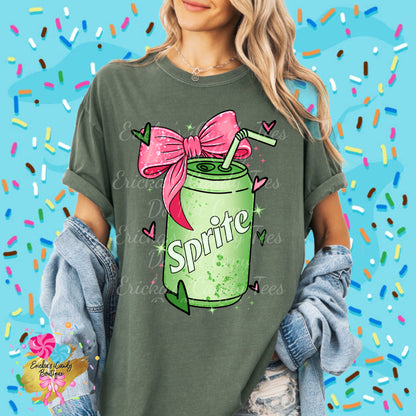 Coquette Cans Coca Sprite - Kids & Adult Apparel