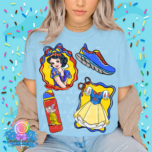 Apple Princess Run Edition - Kids & Adult Apparel