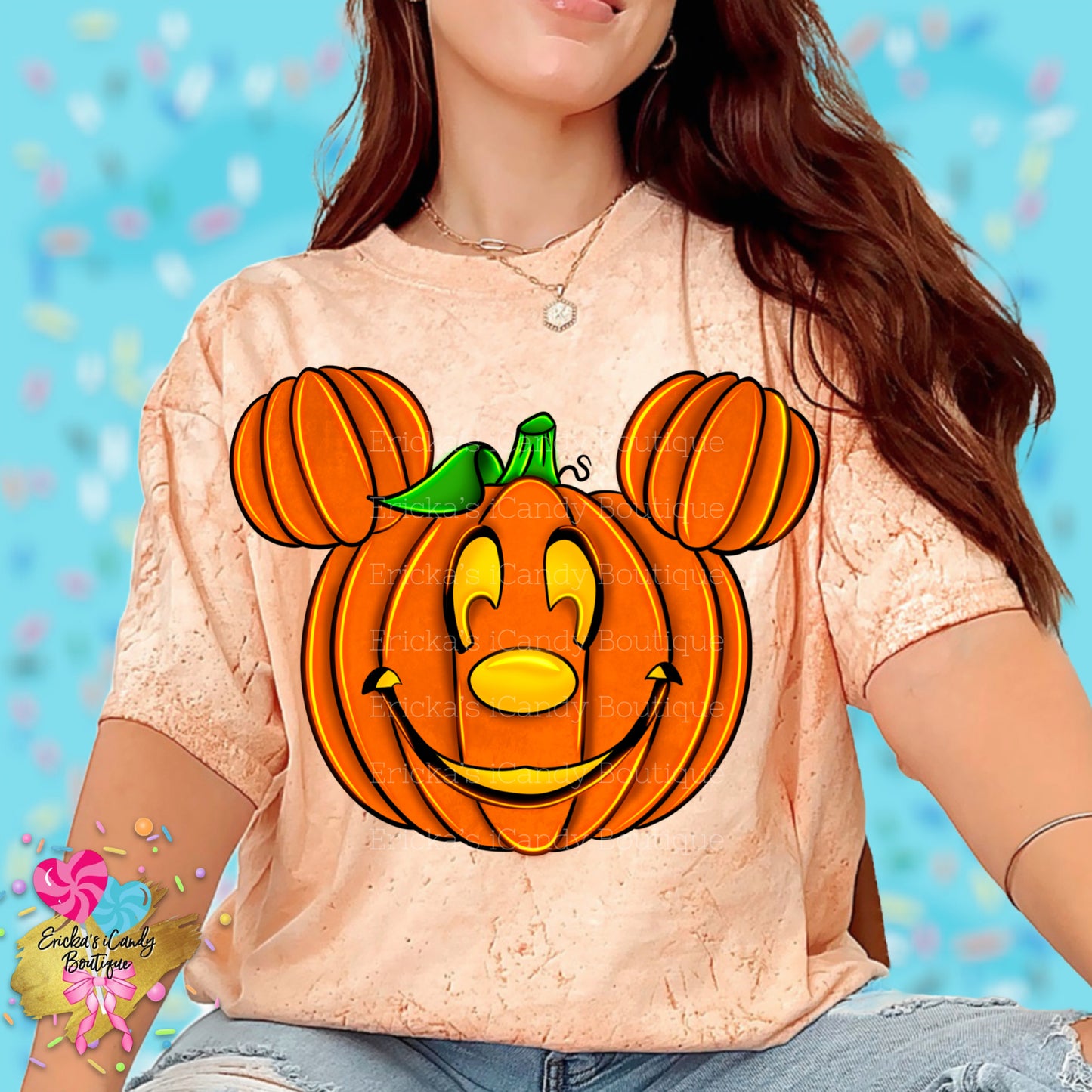 Pumpkin Boy Mouse  - Kids & Adult Apparel