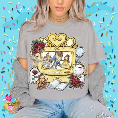 Princess TV’s (ALL CHARACTERS)- Kids & Adult Apparel