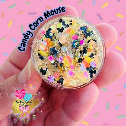 Candy Corn Mouse - Glitter Gel