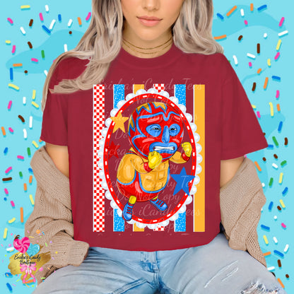 Wrestler Striped Frame- Kids & Adult App