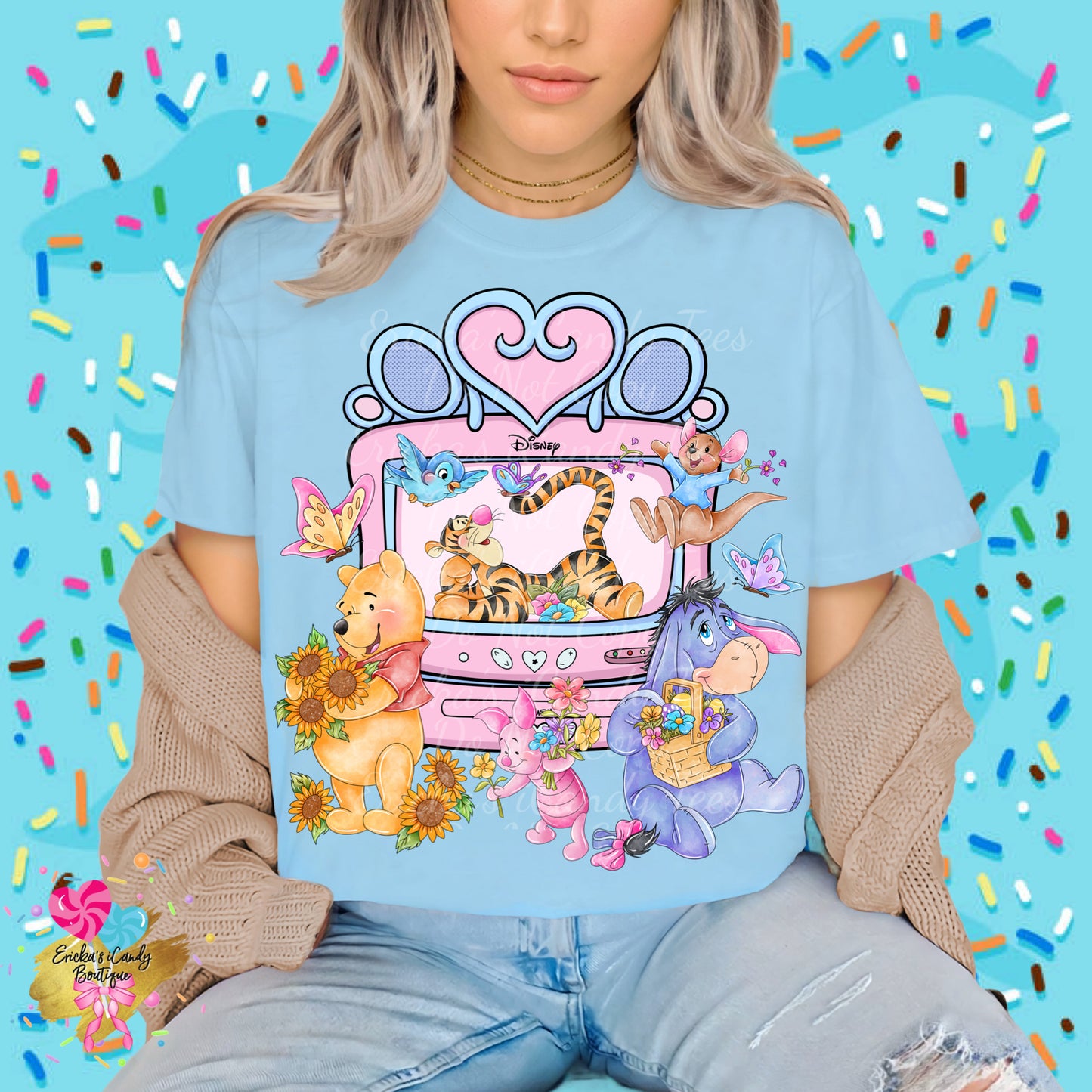 Princess TV’s (ALL CHARACTERS)- Kids & Adult Apparel