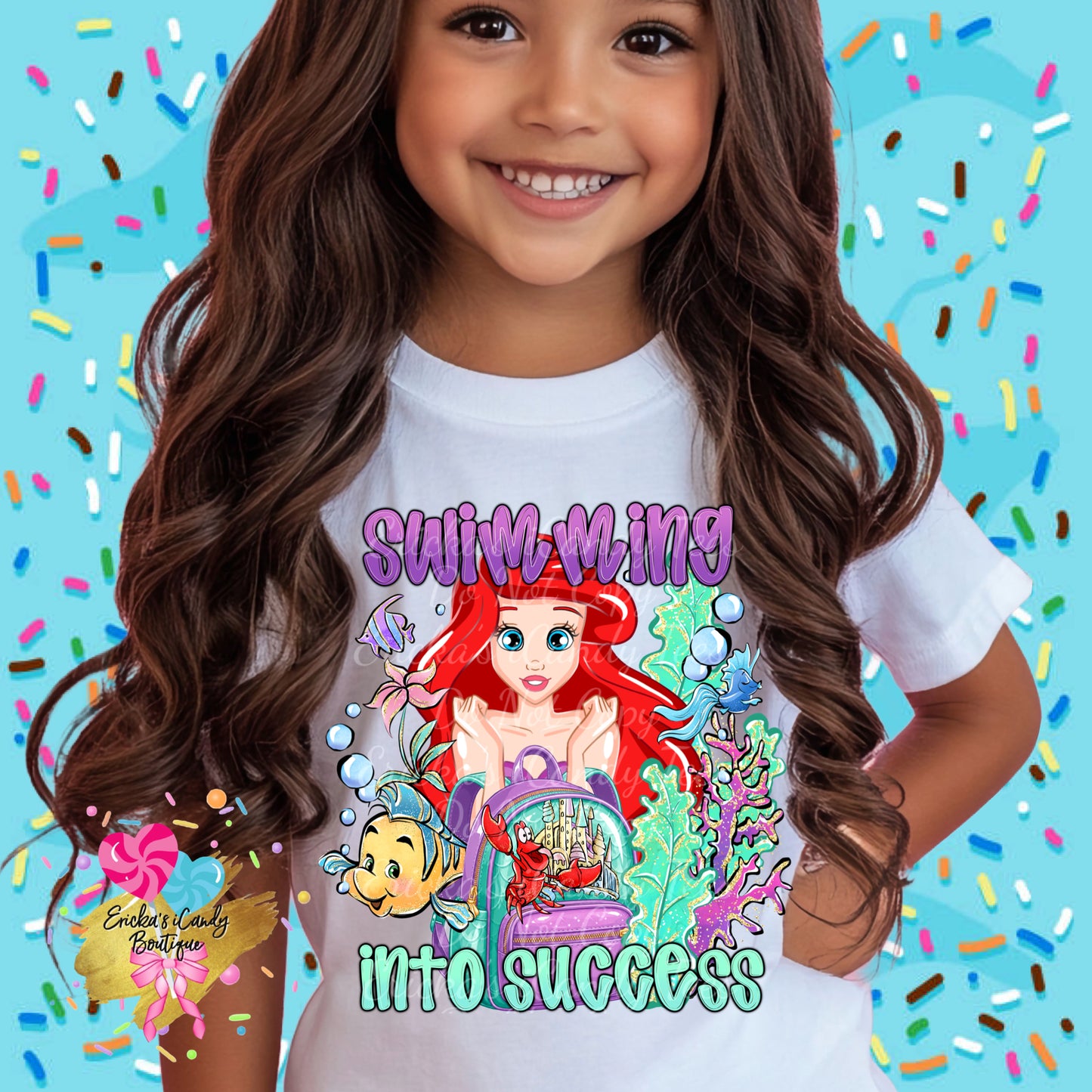 Swimming Into Success - Kids & Adult Apparel