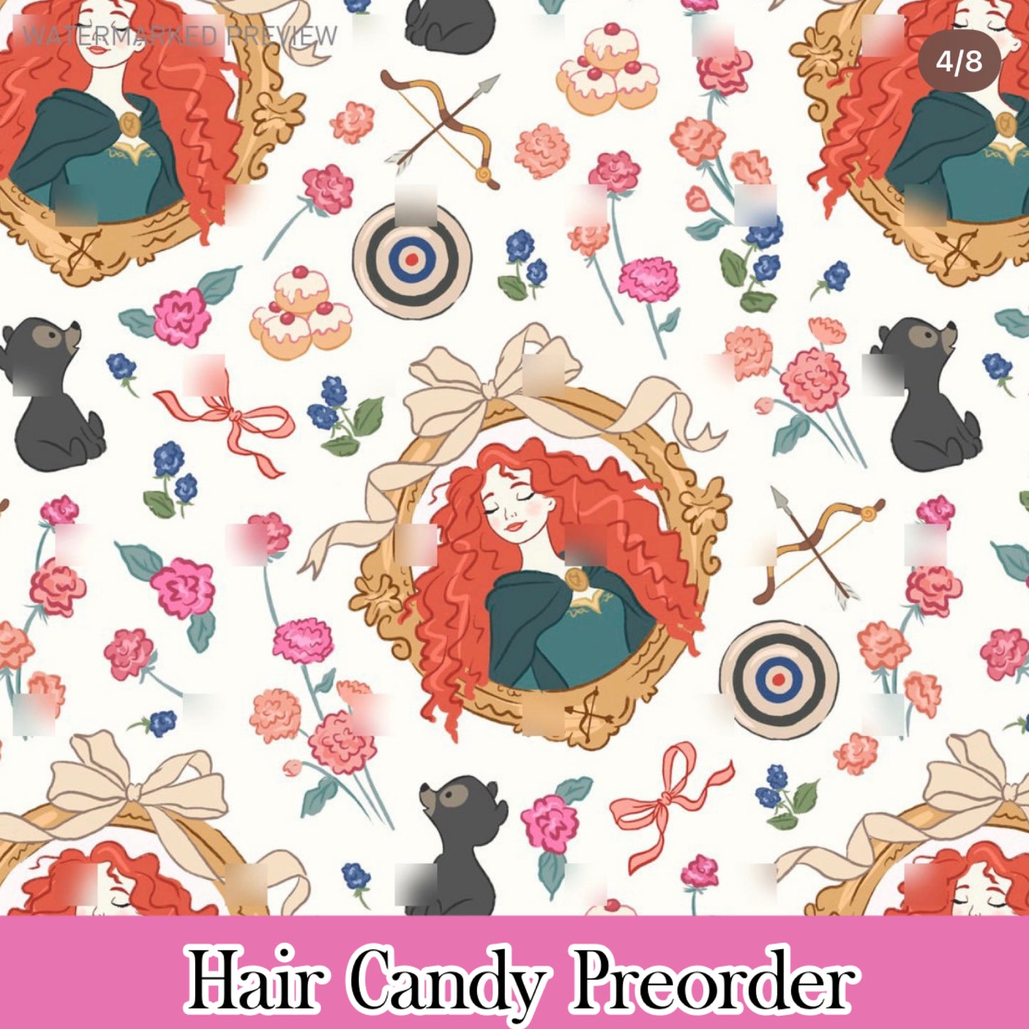 Brave Princess Coquette - Hair Candy Accessories Preorder