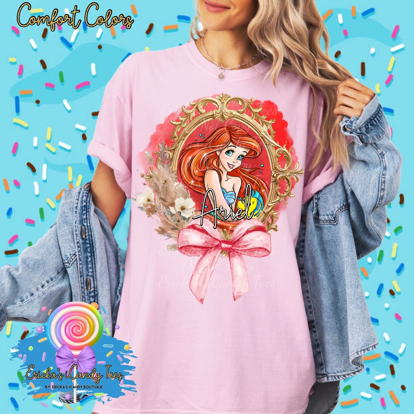 All Princess Coquette Bow Frame - Apparel