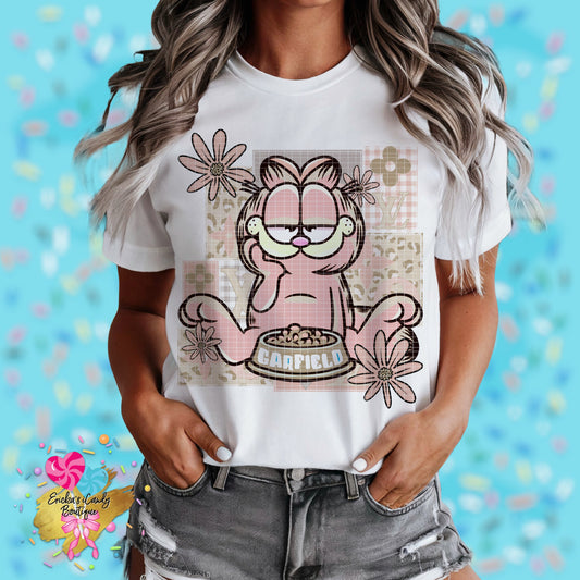Boujee Garfield - Kids & Adult Apparel