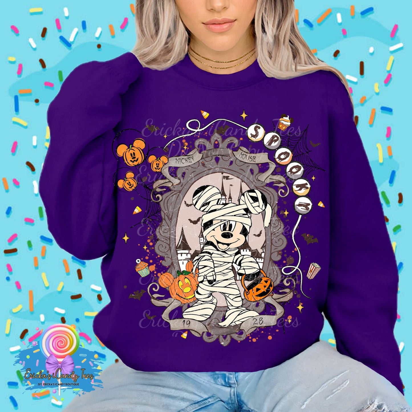 Mouse Mummy Frame (Girl or Boy) - Kids & Adult Apparel