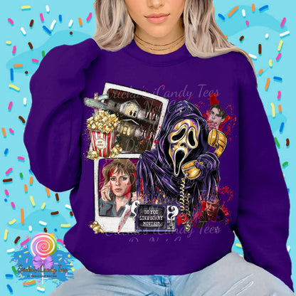 Ghost Face Polaroid - Kids & Adult Apparel