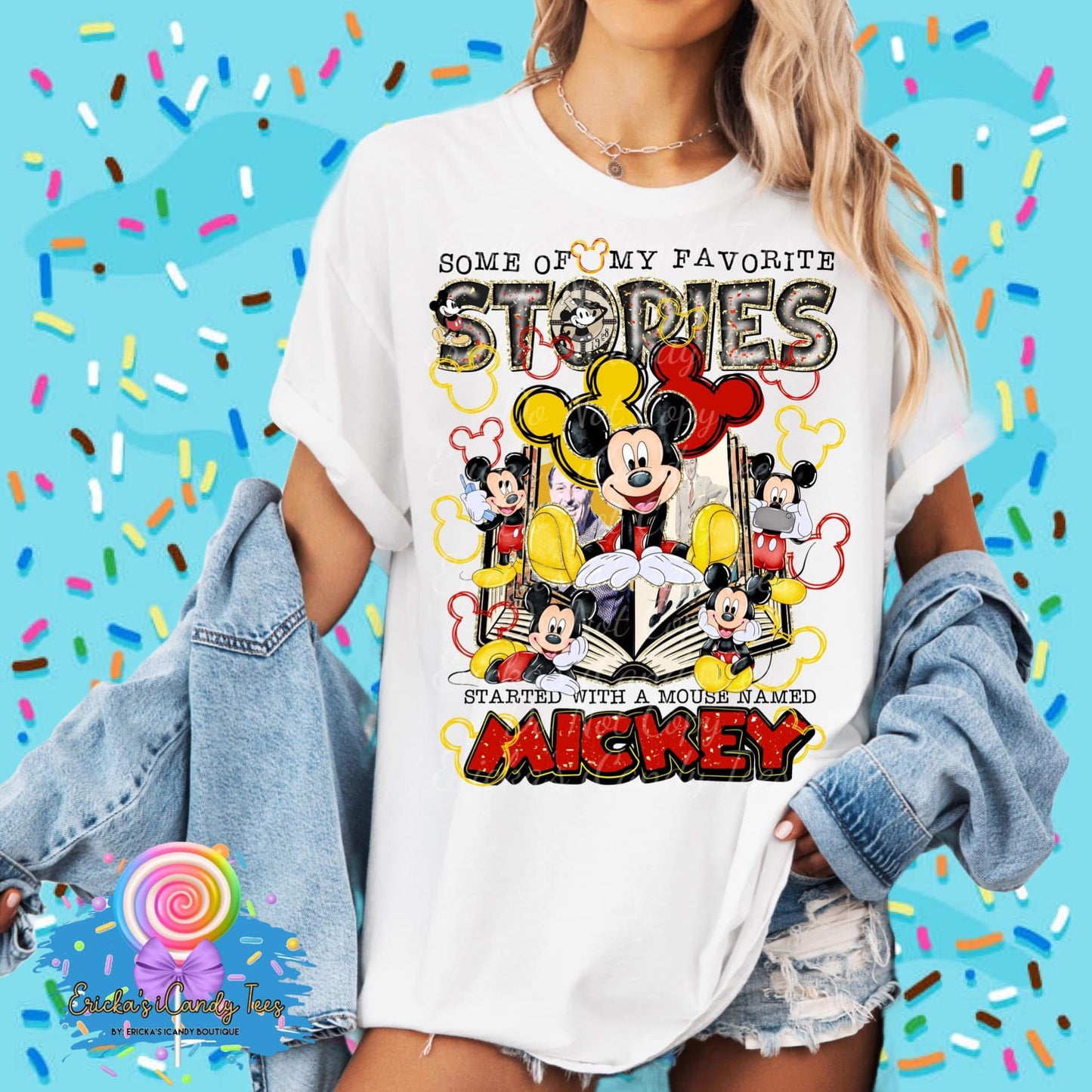 Mouse Stories Collection - Kids & Adult Apparel
