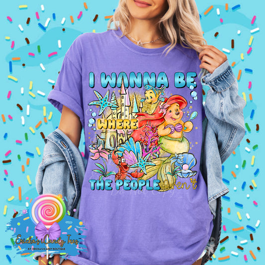 Pooh / Ariel Mashup - Tees & Sweatshirts