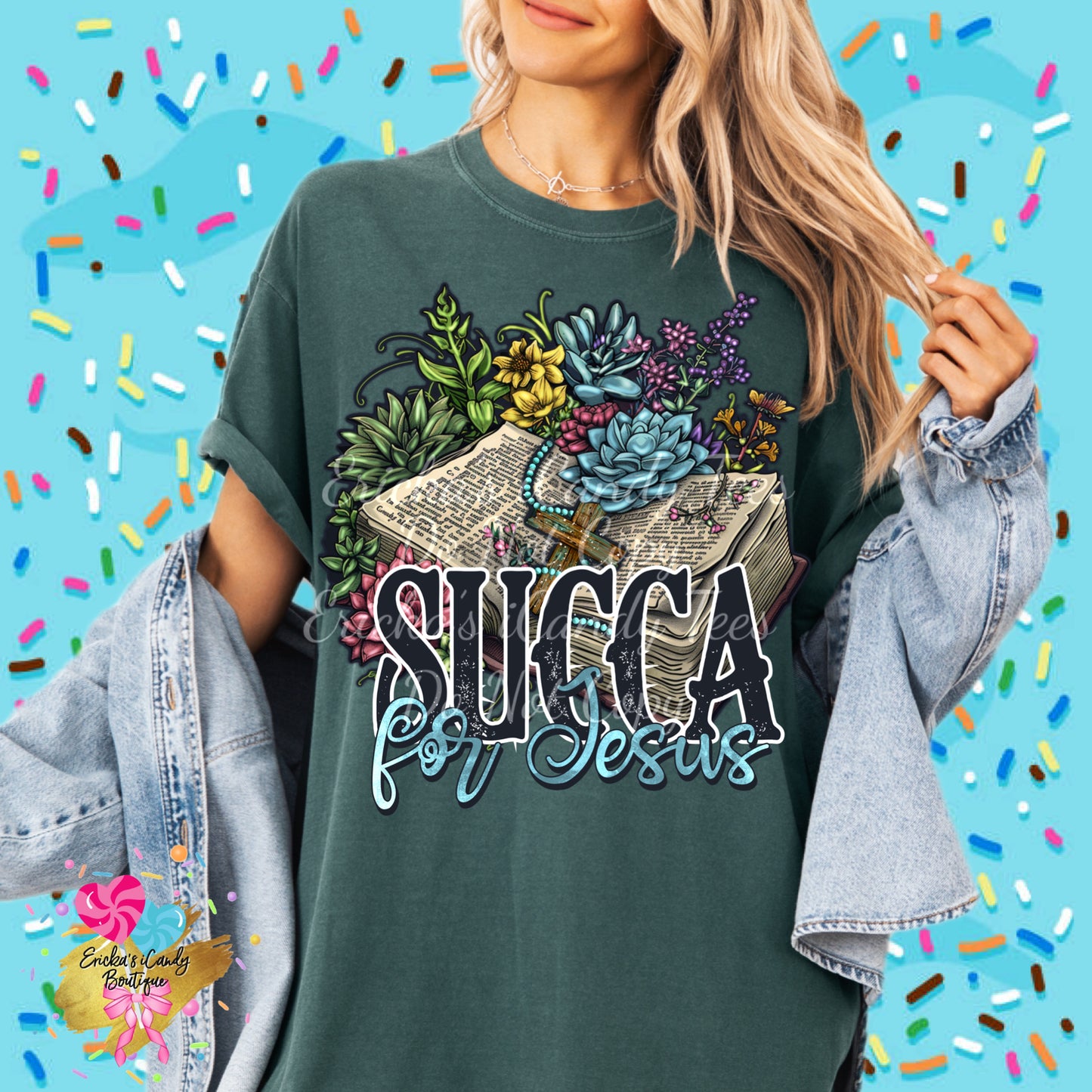 Succa For Jesus - Kids & Adult Apparel