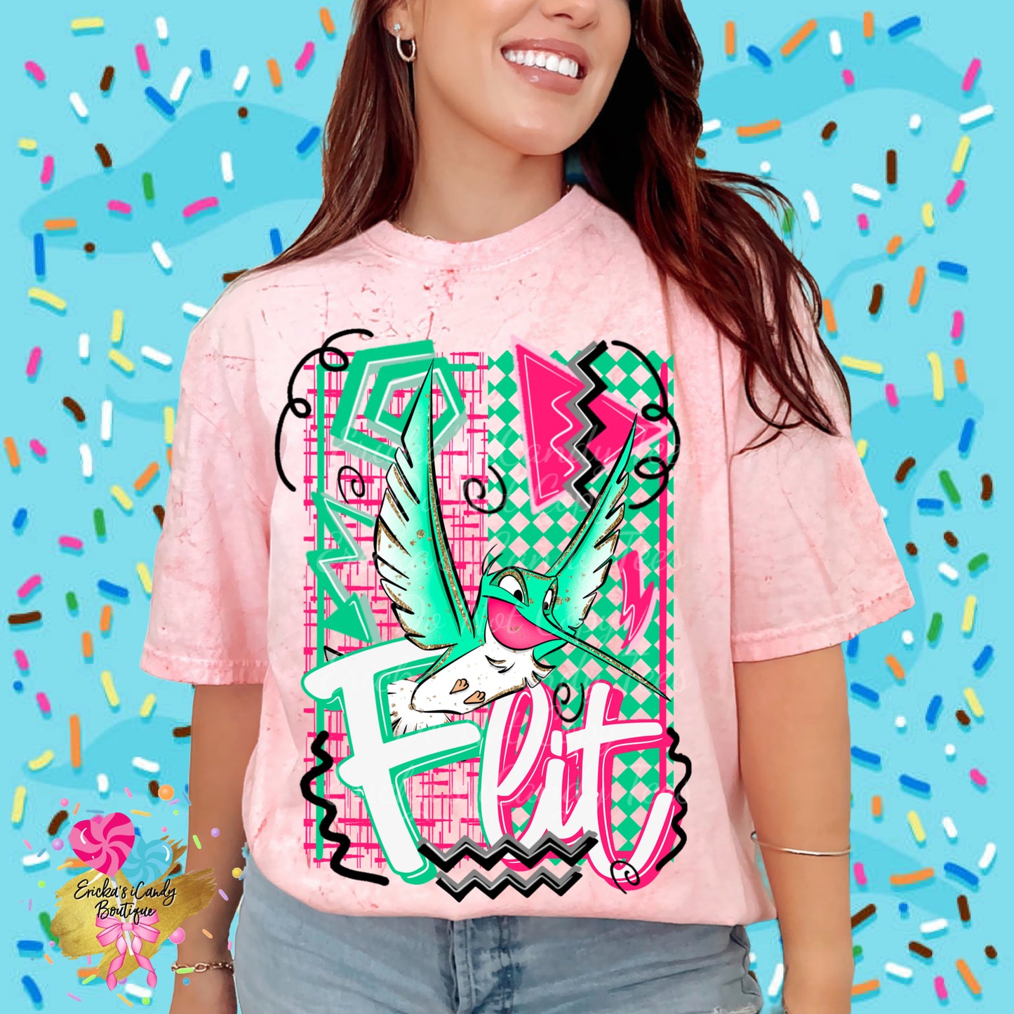 Retro Flit- Kids & Adult Apparel