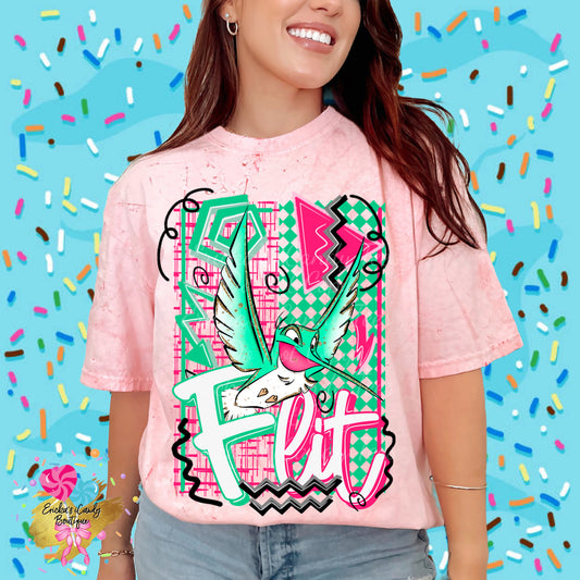 Retro Flit- Kids & Adult Apparel