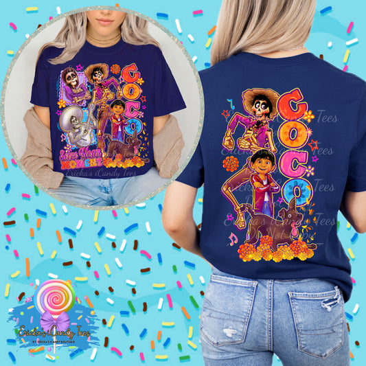 Coco - Front & Back Tees & Sweatshirts