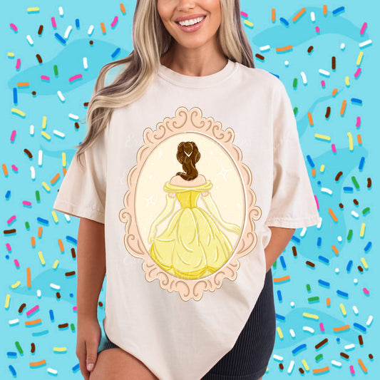 All Princess Back Frame - Kids & Adult Apparel