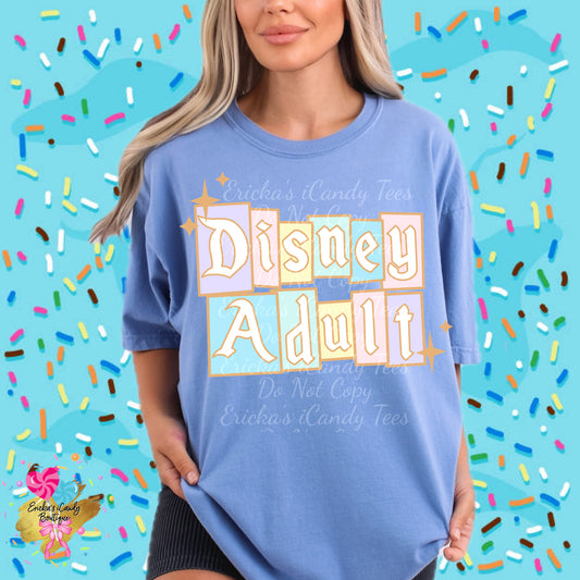 D Adult (Pastel Or Rainbow)- Kids & Adult Apparel
