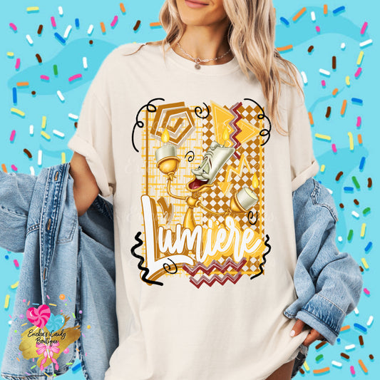 Retro Lumiere - Kids & Adult Apparel