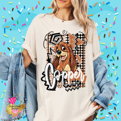 Retro Copper - Kids & Adult Apparel