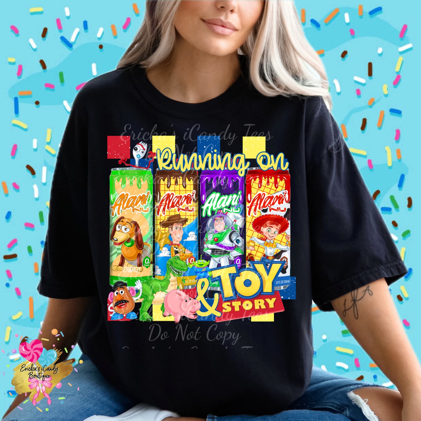 Running on Alani & Toy Story - Kids & Adult Apparel