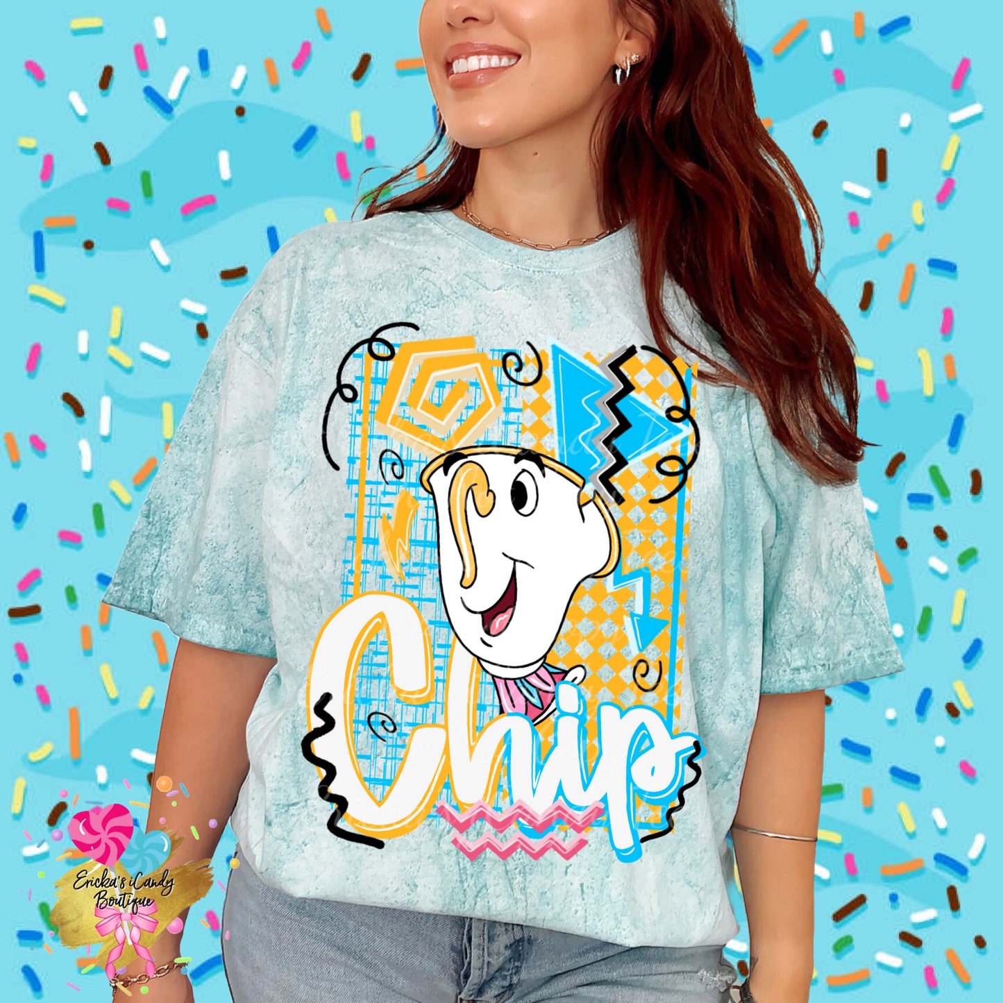 Retro Chip - Kids & Adult Apparel