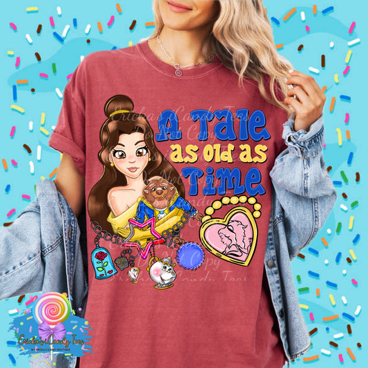 A tale as old as time charm bracelet - Kids & Adult Apparel