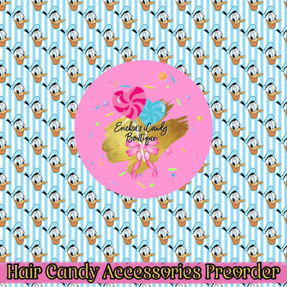 Boy Duck Stripes - Hair Candy Accessories PREORDER SHIPS ESTIMATED MID SEPT
