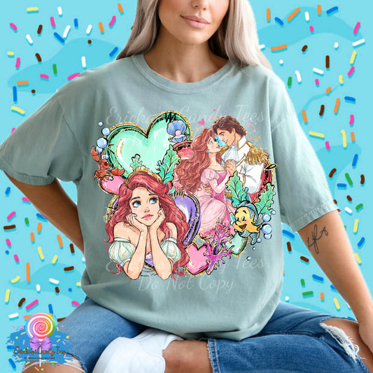 Mermaid Hearts - Apparel