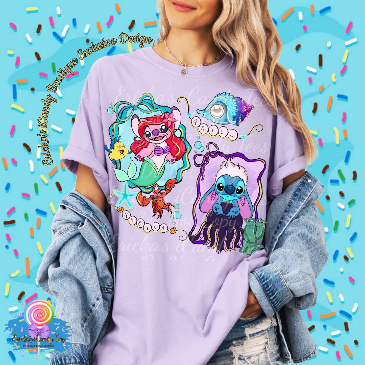 Mermaid 626 Mash Up- Kids & Adult Apparel