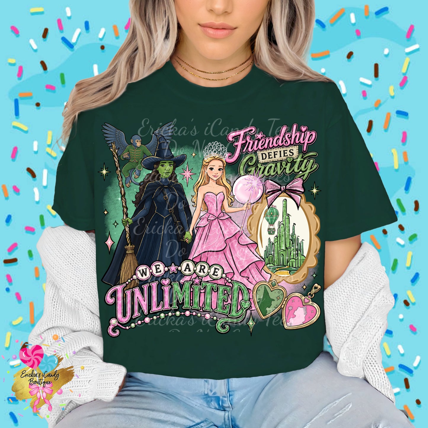 Friendship Defies Gravity - Kids & Adult Apparel