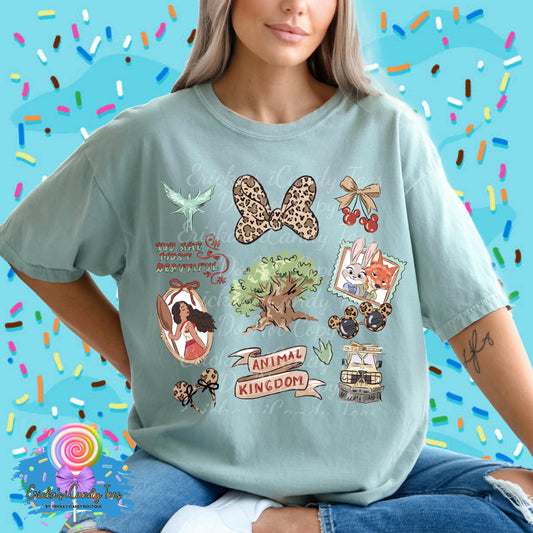 AK Cheetah Mashup - Kids & Adult Apparel