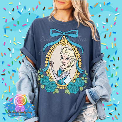 All Princess Floral Coquette Frame - Kids & Adult Apparel