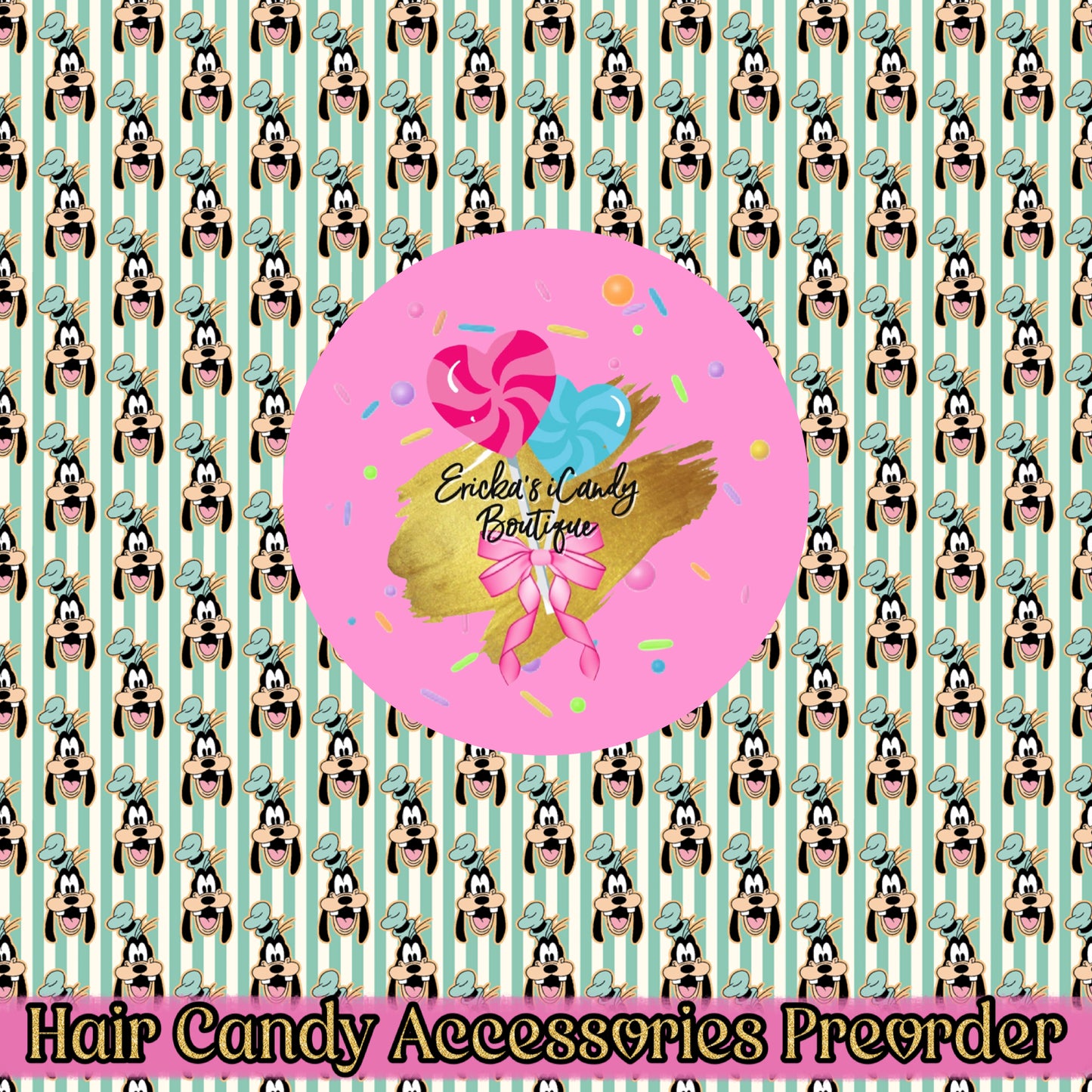 Goofy Stripes - Hair Candy Accessories PREORDER SHIPS ESTIMATED MID SEPT