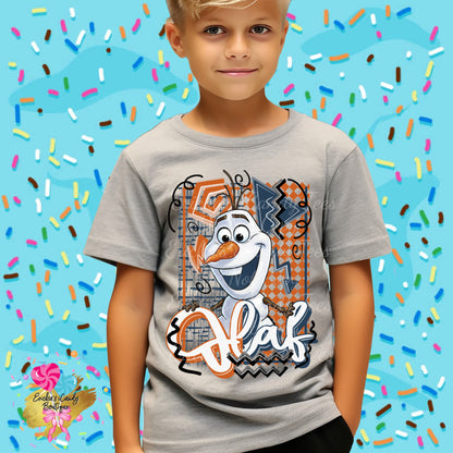 Retro Olaf - Kids & Adult Apparel