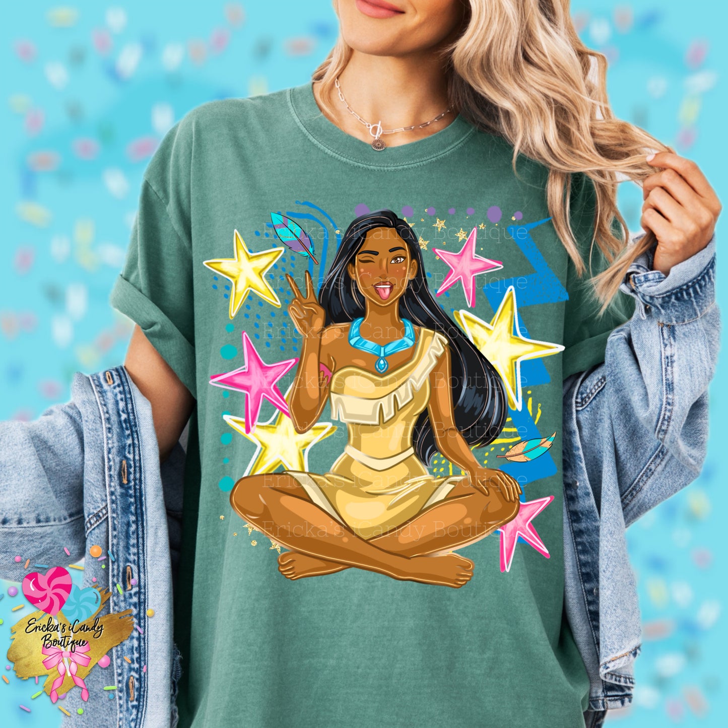 Pocahontas Cheeky Collection - Kids & Adult Apparel