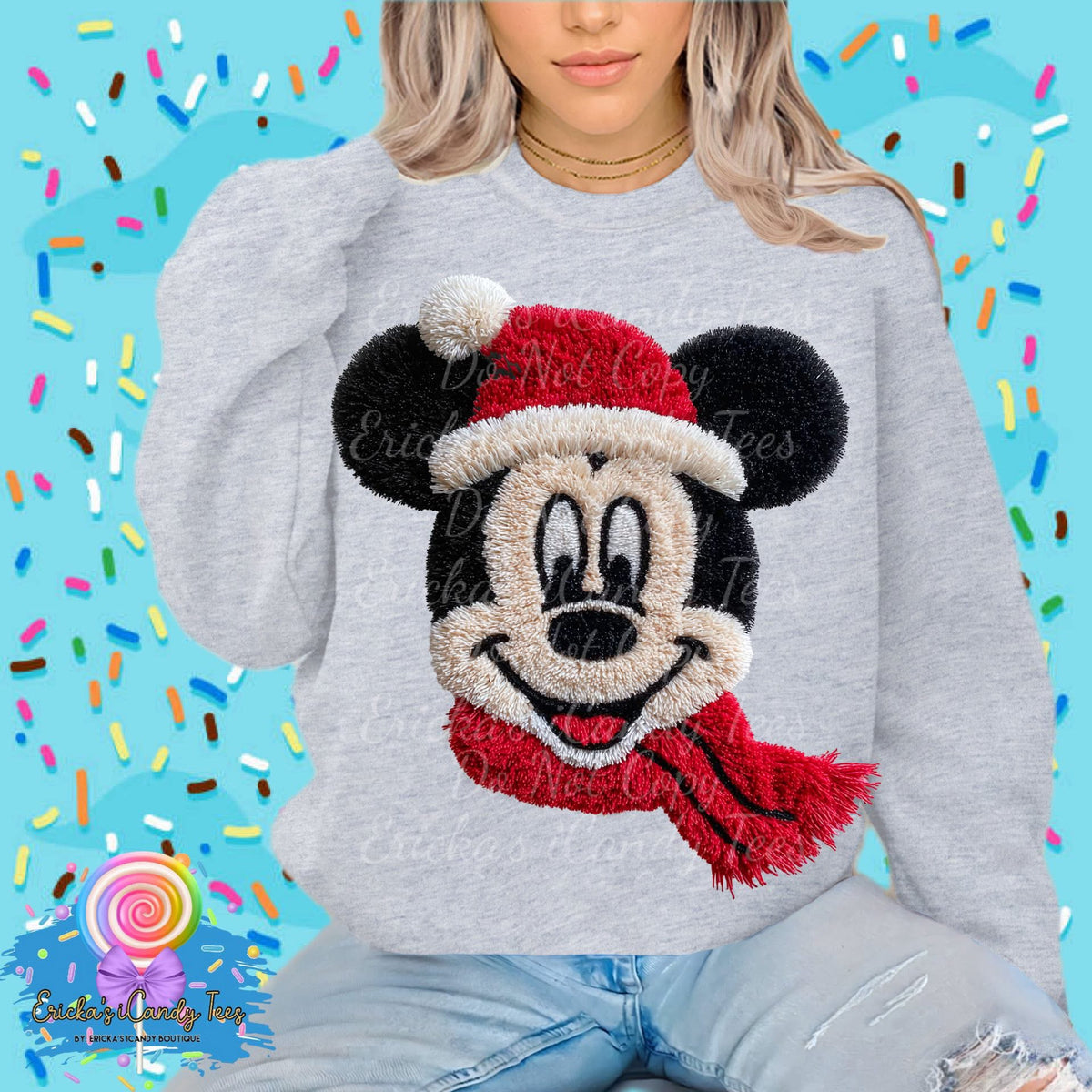 Holiday Fab6 Faux Fur  (Choose Your Character) - Kids & Adult Apparel (Copy)