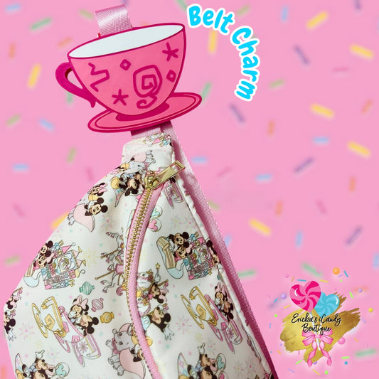 Tea Cup - Belt Charm (Large Size)