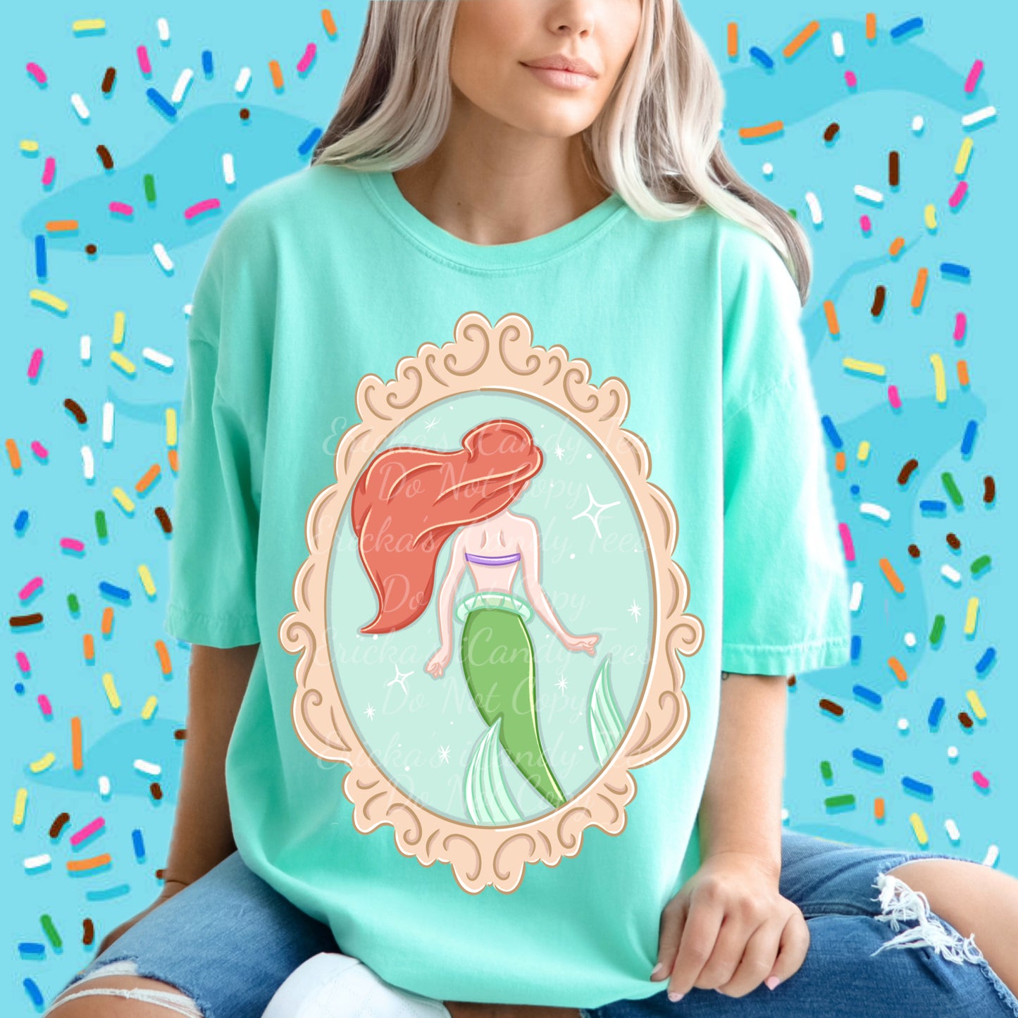 All Princess Back Frame - Kids & Adult Apparel