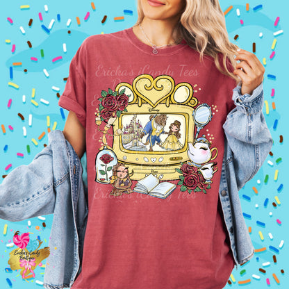 Princess TV’s (ALL CHARACTERS)- Kids & Adult Apparel