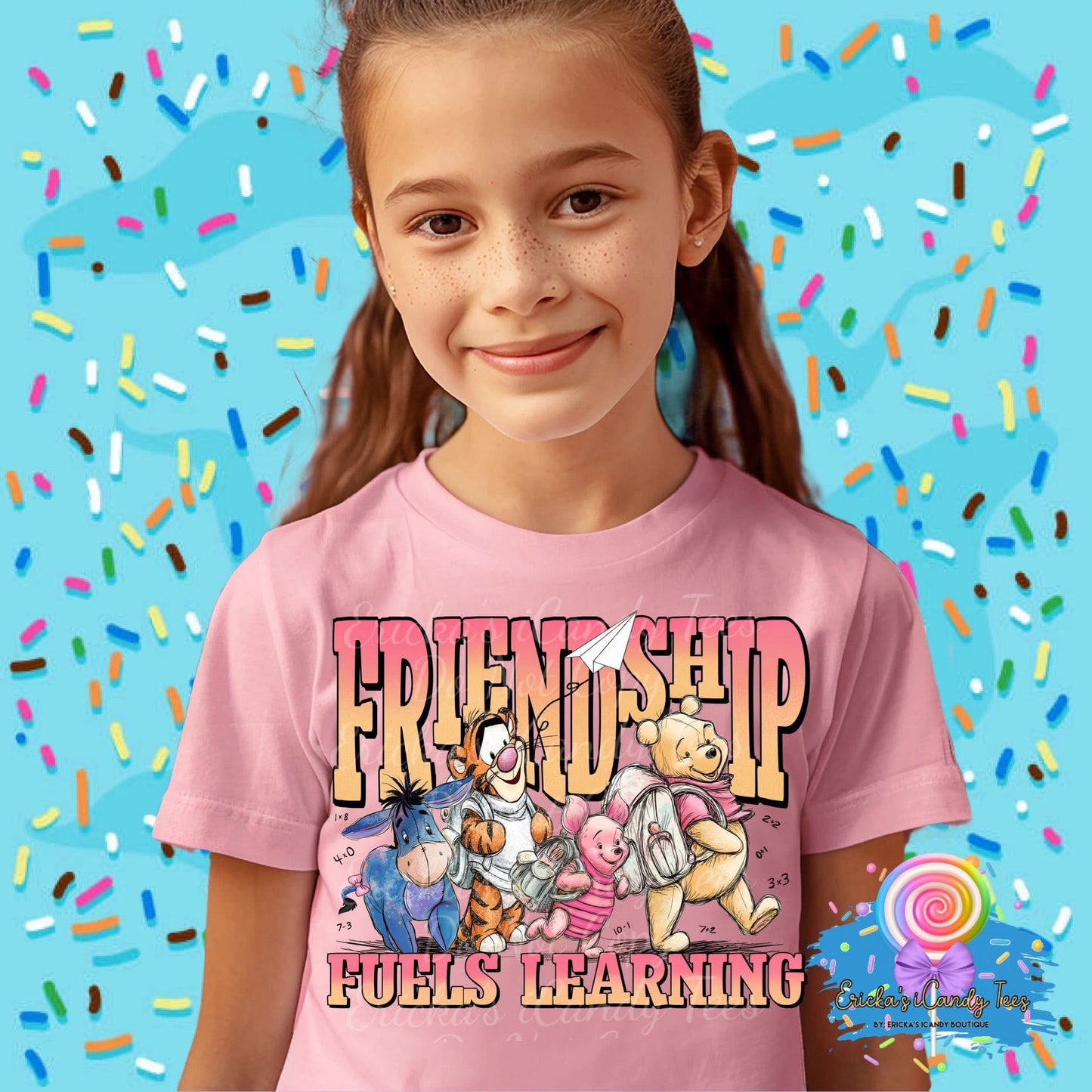 Friendship Fuels Learning - Kids & Adult Apparel