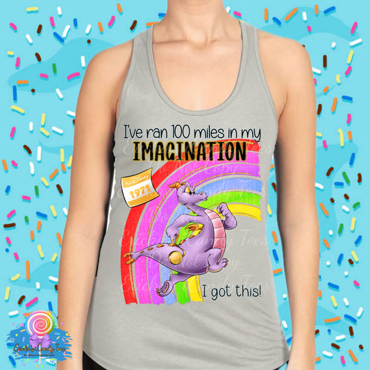 I’ve ran 100 miles in my imagination - Apparel