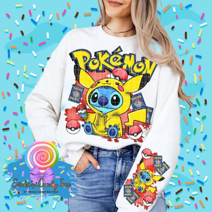 Pikachu 626 Mash Up- Kids & Adult Apparel